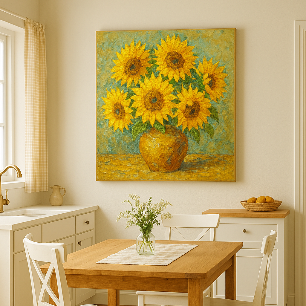 Sunflowers in Vase