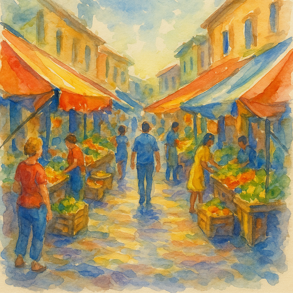 Market Morning